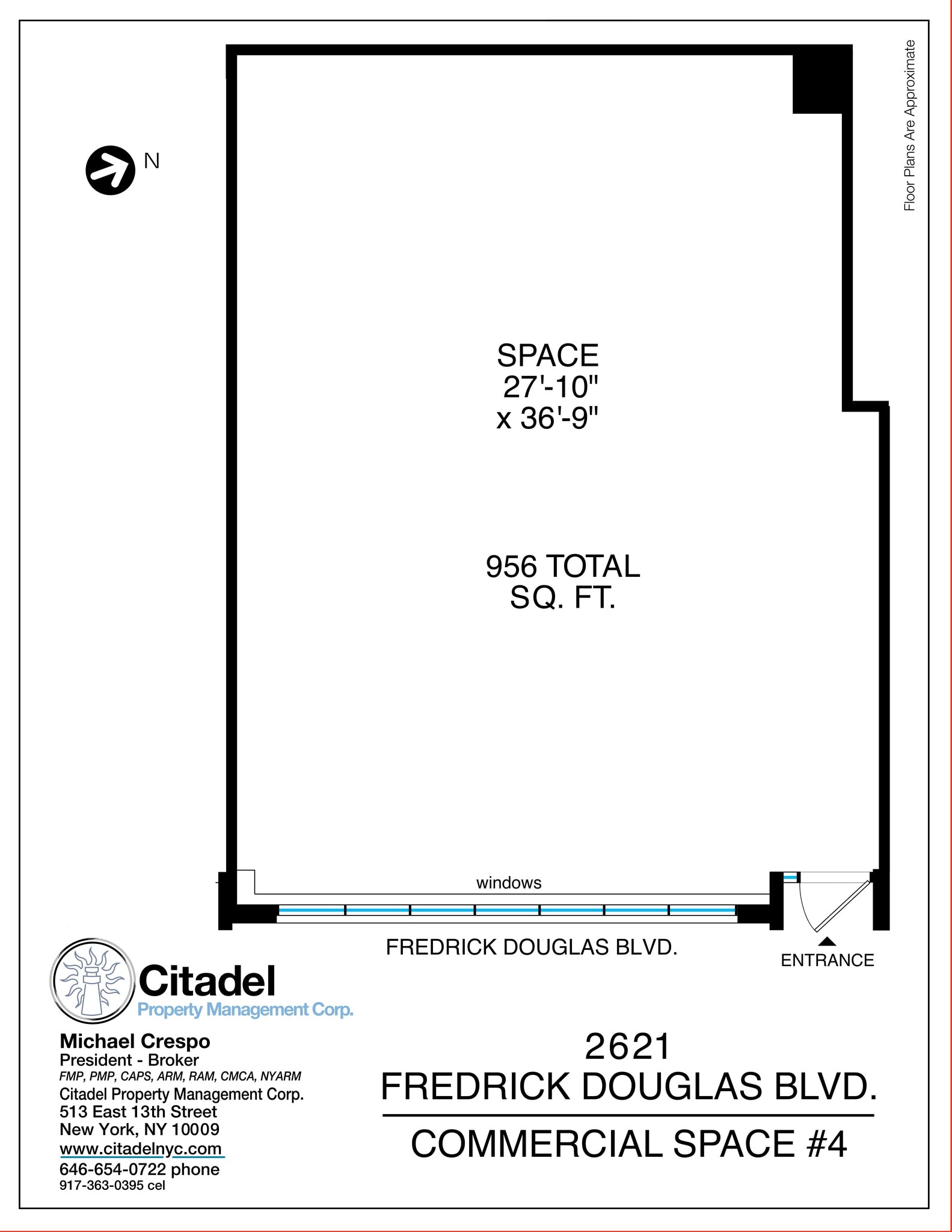 2619-2623 Frederick Douglass blvd, New York, NY for rent Site Plan- Image 1 of 1