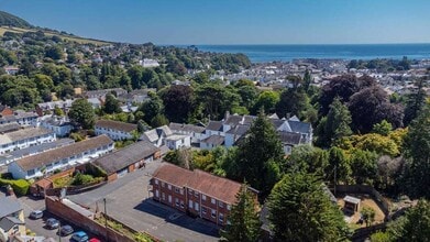 Elysian Fields, Sidmouth, DEV - Aerial  map view