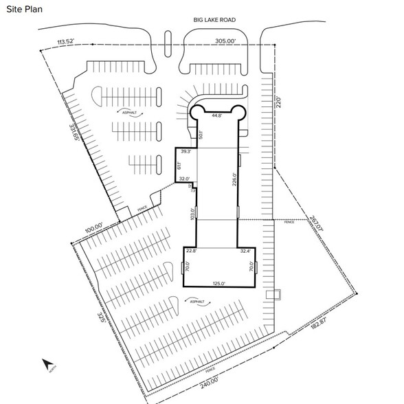 8105 Big Lake Rd, Clarkston, MI for sale - Site Plan - Image 3 of 3