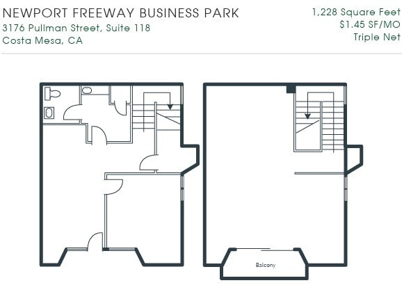 3176 Pullman St, Costa Mesa, CA for rent Floor Plan- Image 1 of 1