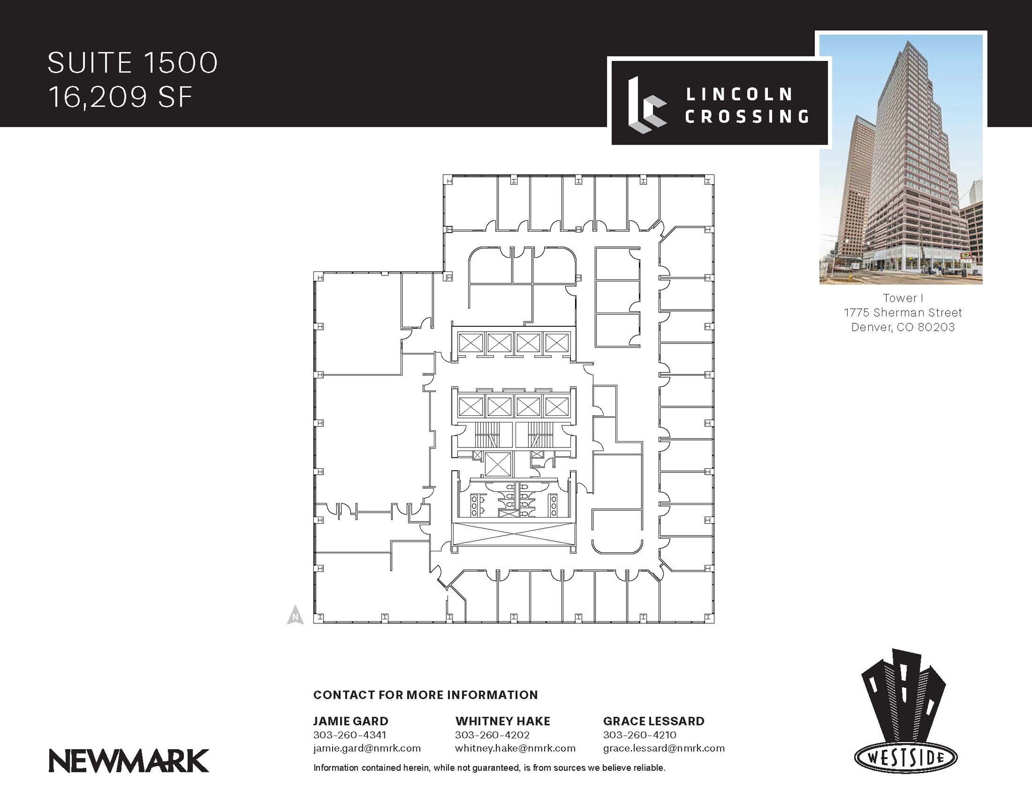 1775 Sherman St, Denver, CO to rent Floor Plan- Image 1 of 1