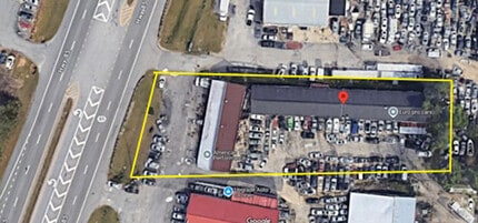 1583 Highway 85 N, Fayetteville, GA - AERIAL  map view