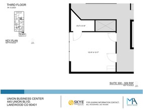 445 Union Blvd, Lakewood, CO for rent Site Plan- Image 1 of 1