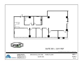 2301 E Lamar Blvd, Arlington, TX for rent Floor Plan- Image 2 of 2