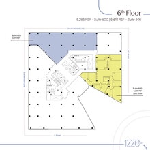 1220 L St NW, Washington, DC to rent Floor Plan- Image 1 of 4