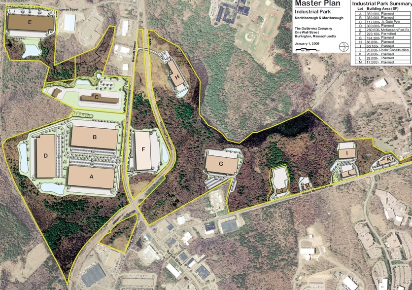 Site K, Marlborough, MA for rent - Site Plan - Image 2 of 2