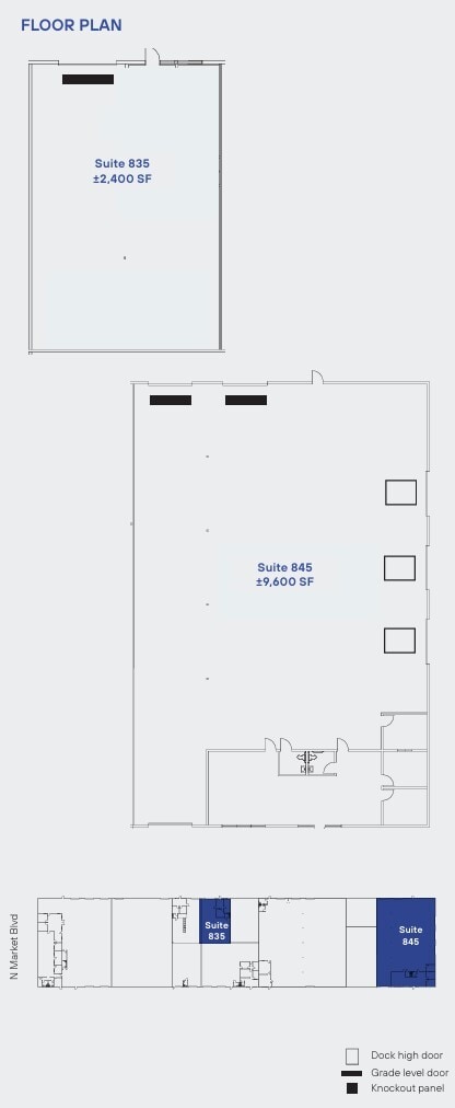 917-945 N Market Blvd, Sacramento, CA to rent Floor Plan- Image 1 of 1