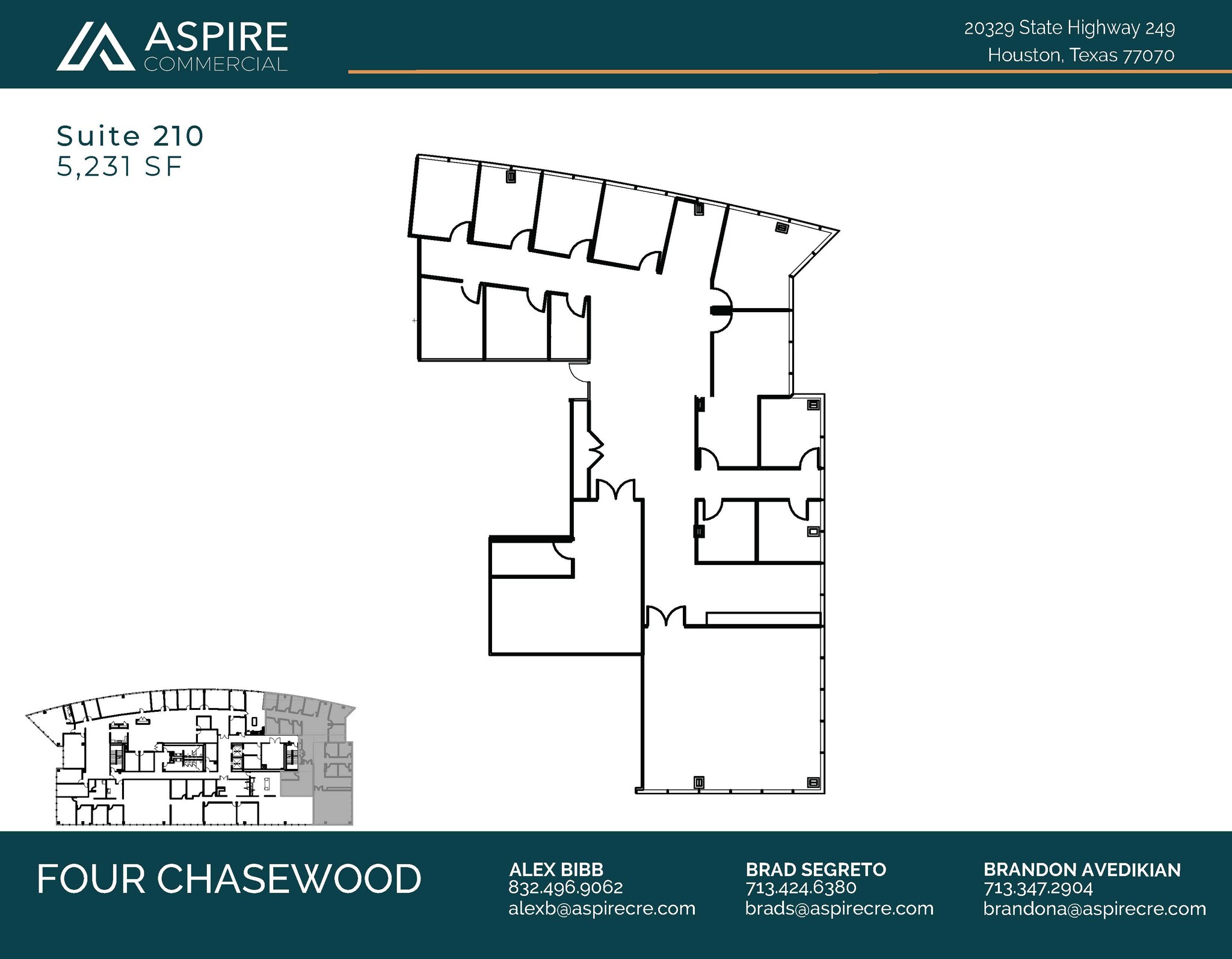 20333 State Highway 249, Houston, TX for rent Floor Plan- Image 1 of 2