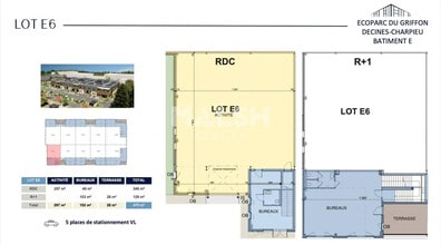 Light Industrial in Décines-Charpieu to rent Floor Plan- Image 1 of 2