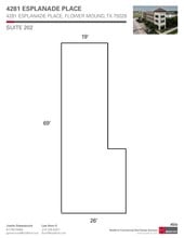 4281 Esplanade Pl, Flower Mound, TX to rent Floor Plan- Image 1 of 2