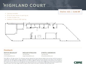 9000 E Nichols Ave, Centennial, CO for rent Floor Plan- Image 1 of 4