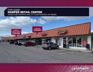 More details for 24235-24311 Harper Ave, Saint Clair Shores, MI - Retail for Rent