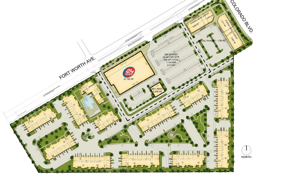 2300 Fort Worth Ave, Dallas, TX for sale - Site Plan - Image 1 of 1