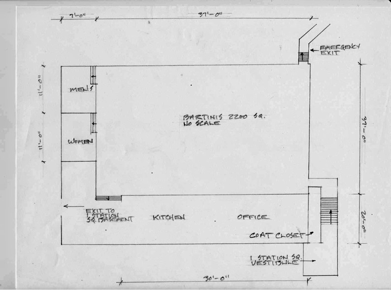 1-5 Station Sq, Forest Hills, NY for rent - Typical Floor Plan - Image 2 of 2