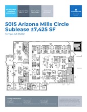 5015 S Arizona Mills Cir, Tempe, AZ for rent Floor Plan- Image 2 of 2