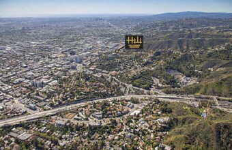 1999 N Sycamore Ave, Los Angeles, CA - aerial  map view