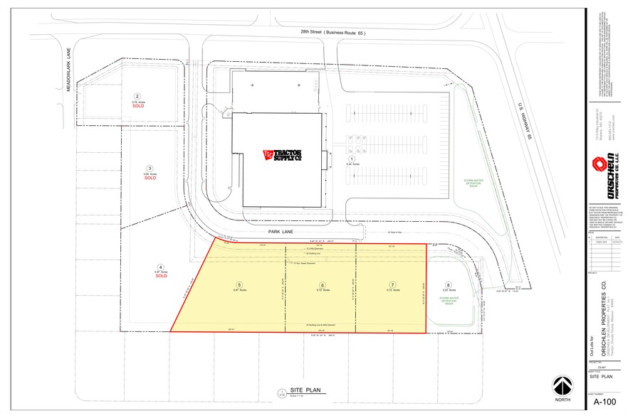 Park Lane, Trenton, MO for sale - Site Plan - Image 2 of 2