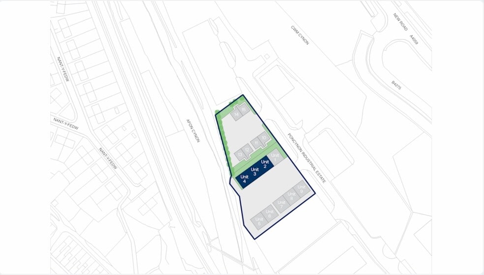 Pontcynon Industrial Estate, Abercynon to rent - Site Plan - Image 3 of 3