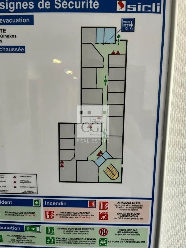 Location Bureaux 214 m²