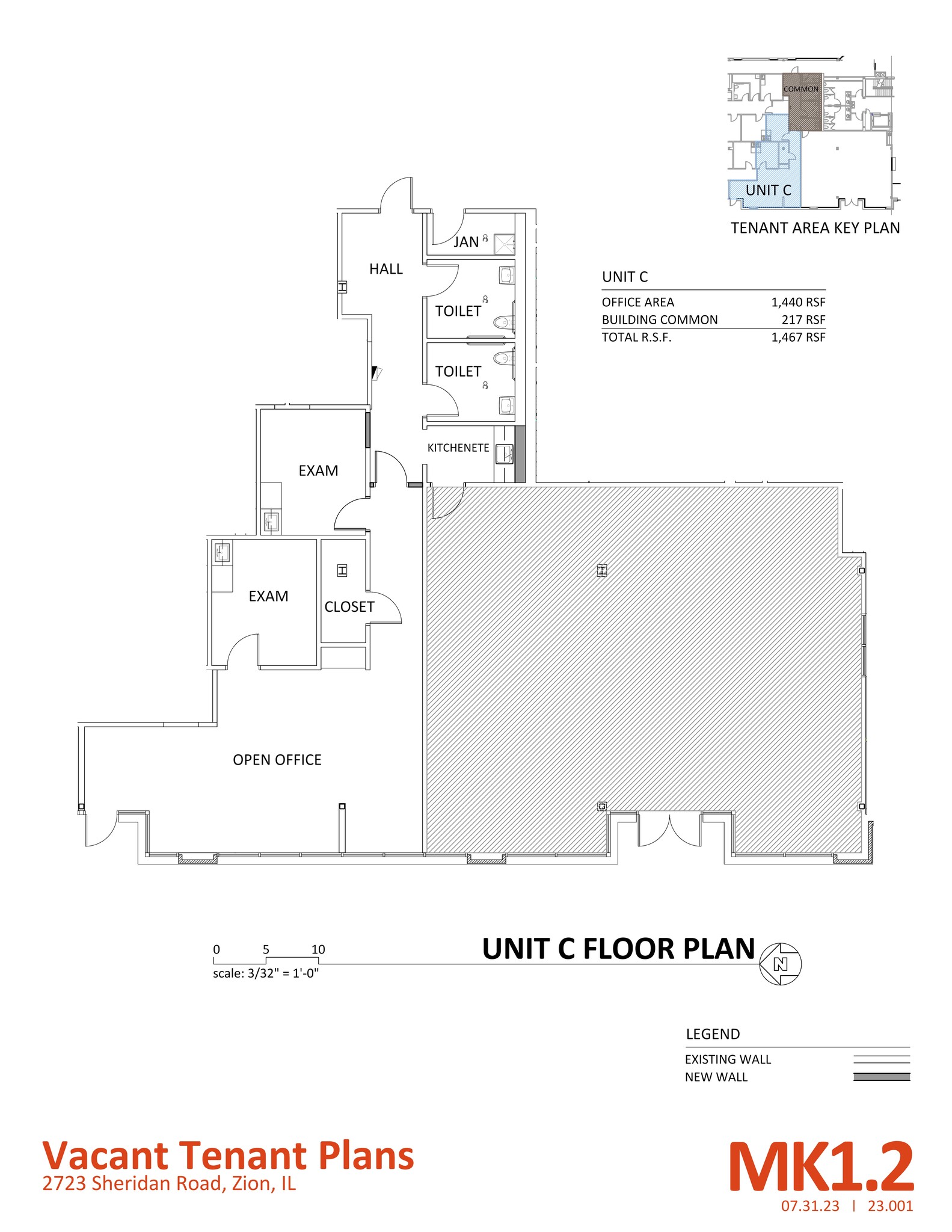 2723 Sheridan Rd, Zion, IL for rent Site Plan- Image 1 of 9