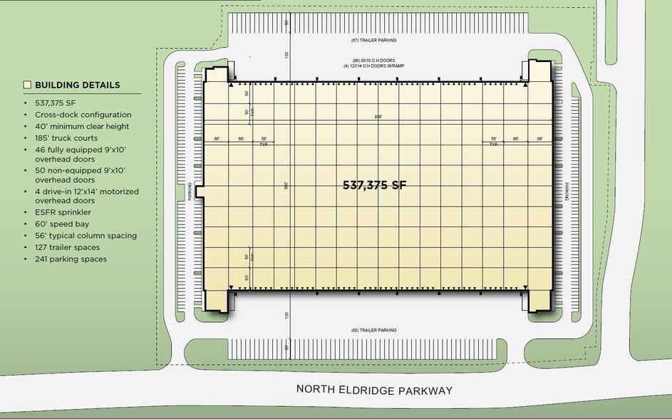 6401 N Eldridge Pky, Houston, TX for rent - Site Plan - Image 2 of 2