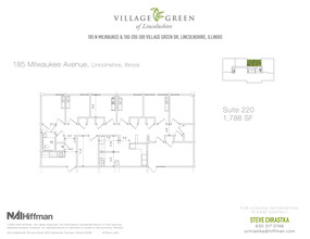 200 Village Green Dr, Lincolnshire, IL for rent Floor Plan- Image 1 of 2