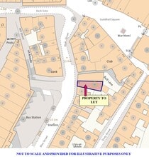 31A-31B Blue St, Carmarthen to rent Map- Image 2 of 2