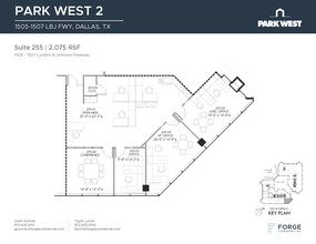 1501-1507 Lyndon B Johnson Fwy, Dallas, TX for rent Floor Plan- Image 1 of 2