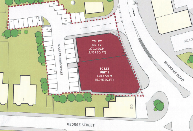 52-58 Grahams Rd, Falkirk for sale - Site Plan - Image 2 of 2