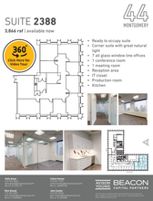 44 Montgomery St, San Francisco, CA for rent Floor Plan- Image 1 of 1