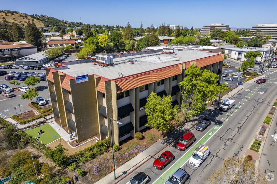 1910 Olympic Blvd, Walnut Creek, CA for rent - Aerial - Image 3 of 4