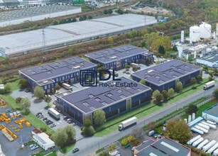 Moissy-Cramayel - Aerial map view