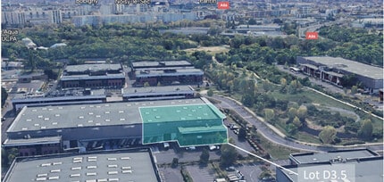 Villeneuve-la-Garenne - Aerial  map view - Image1