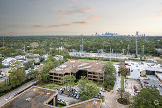 4544 Post Oak Pl, Houston, TX - aerial  map view