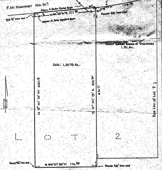 0 FM 517, Dickinson, TX for sale - Plat Map - Image 2 of 2