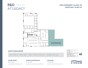 6400 Pinecrest Dr, Plano, TX for rent Floor Plan- Image 1 of 1