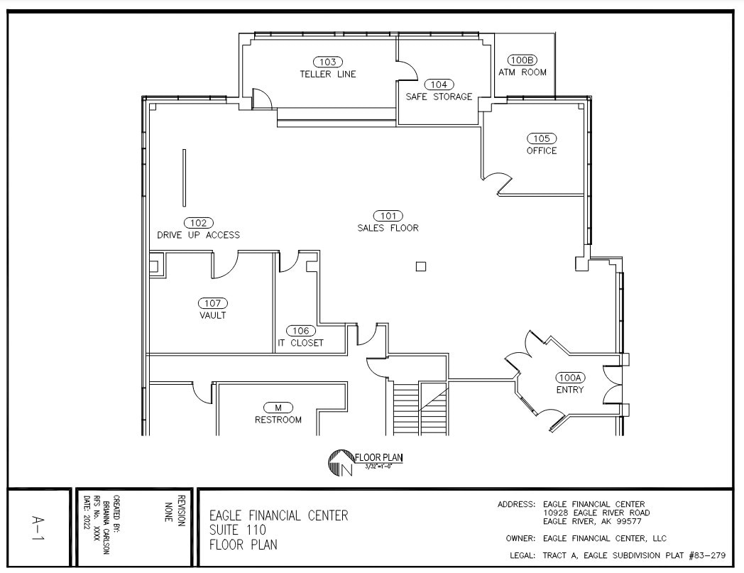 10928 Eagle River Rd, Eagle River, AK for rent Floor Plan- Image 1 of 1
