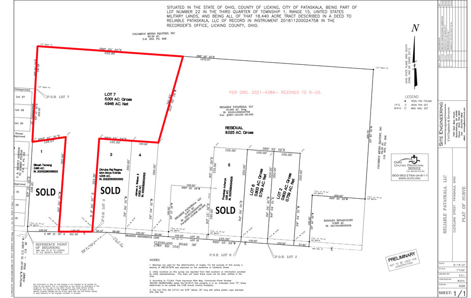 Cleveland Road SW, Pataskala, OH for sale - Building Photo - Image 1 of 1