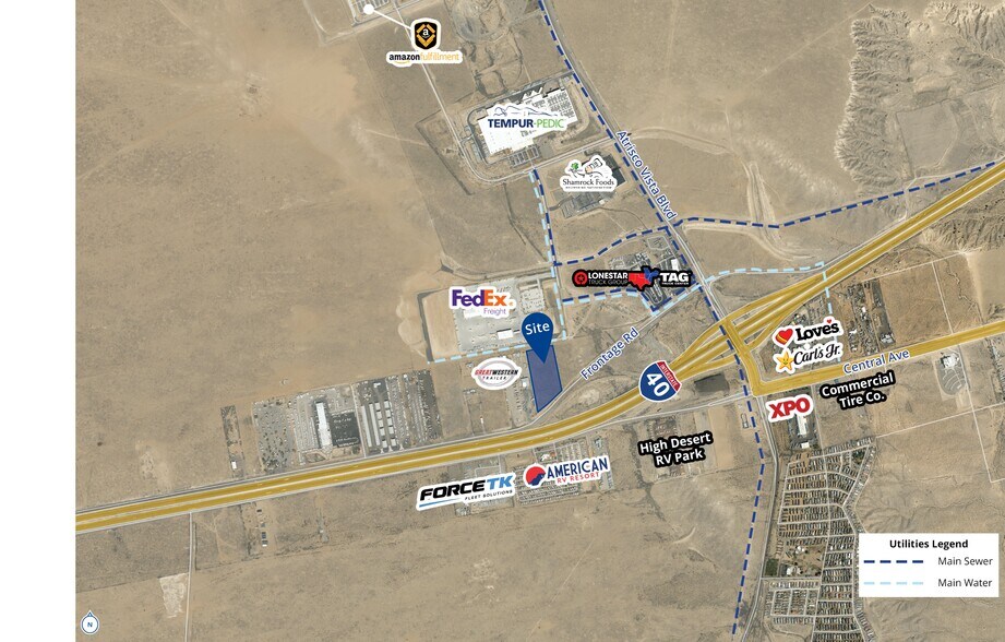 Lots 122 & 123 I-40 & Atrisco Blvd, Albuquerque, NM for sale - Building Photo - Image 1 of 2