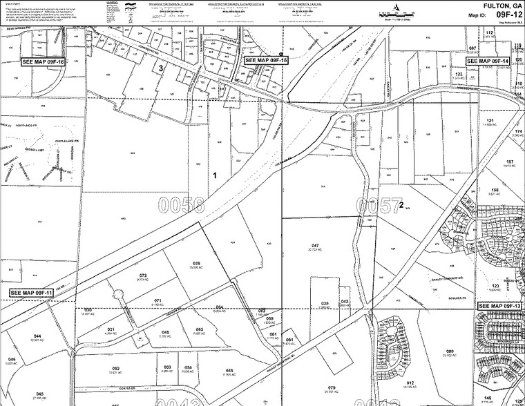 Oakley Rd, Union City, GA for sale - Plat Map - Image 1 of 1