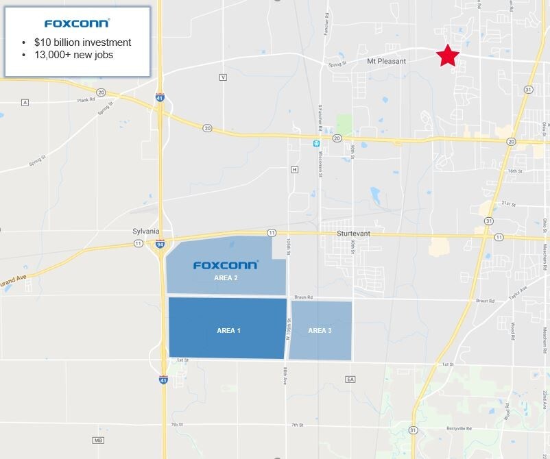 Spring Street And North Sunnyslope Drive, Mount Pleasant 53406 Land