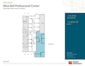 10220 W Bell Rd, Sun City, AZ for sale Floor Plan- Image 1 of 1