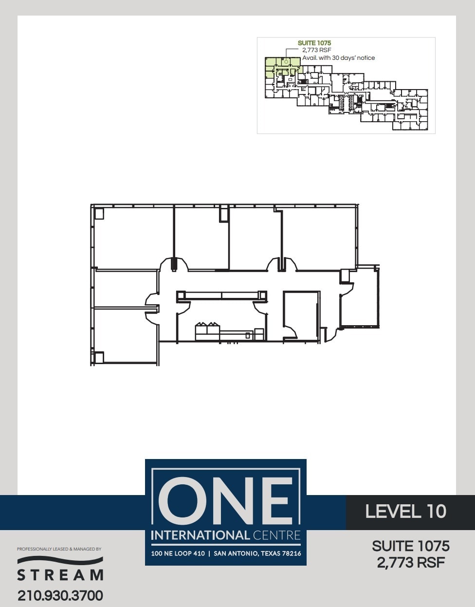 100 NE Loop 410, San Antonio, TX to rent Floor Plan- Image 1 of 1