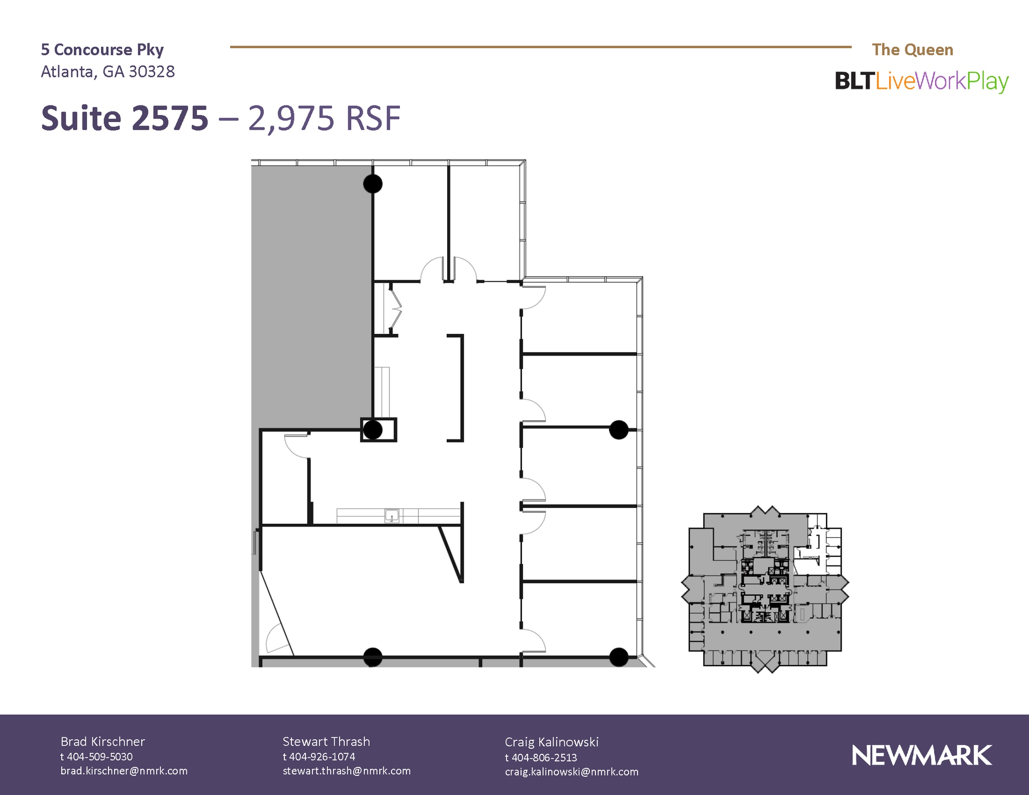 6 Concourse Pky NE, Atlanta, GA to rent Floor Plan- Image 1 of 1