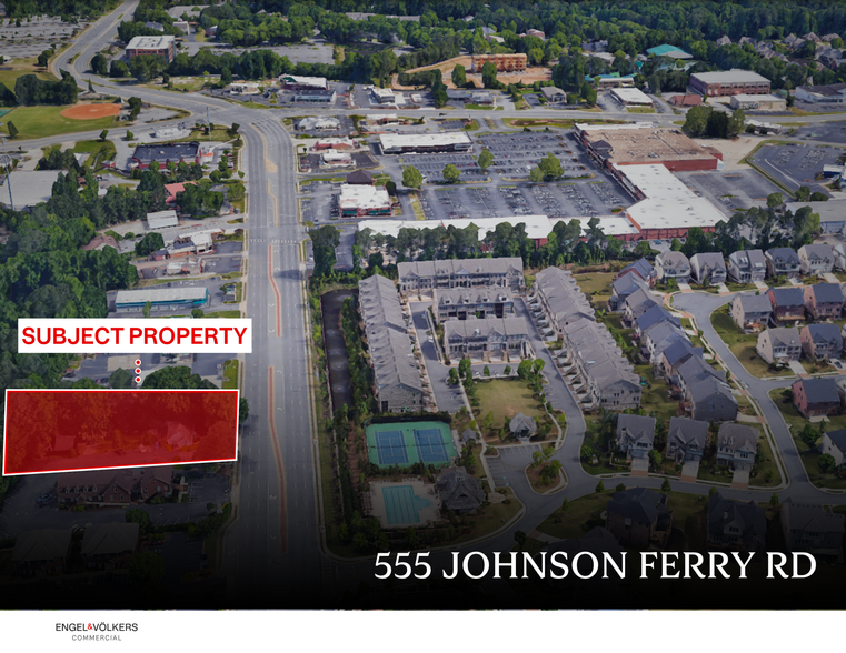 555 Johnson Ferry Rd, Marietta, GA for sale - Aerial - Image 2 of 5