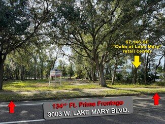 More details for 3003 W Lake Mary Blvd, Lake Mary, FL - Land for Rent