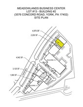 3542-3578 Concord Rd, York, PA for rent Site Plan- Image 2 of 8