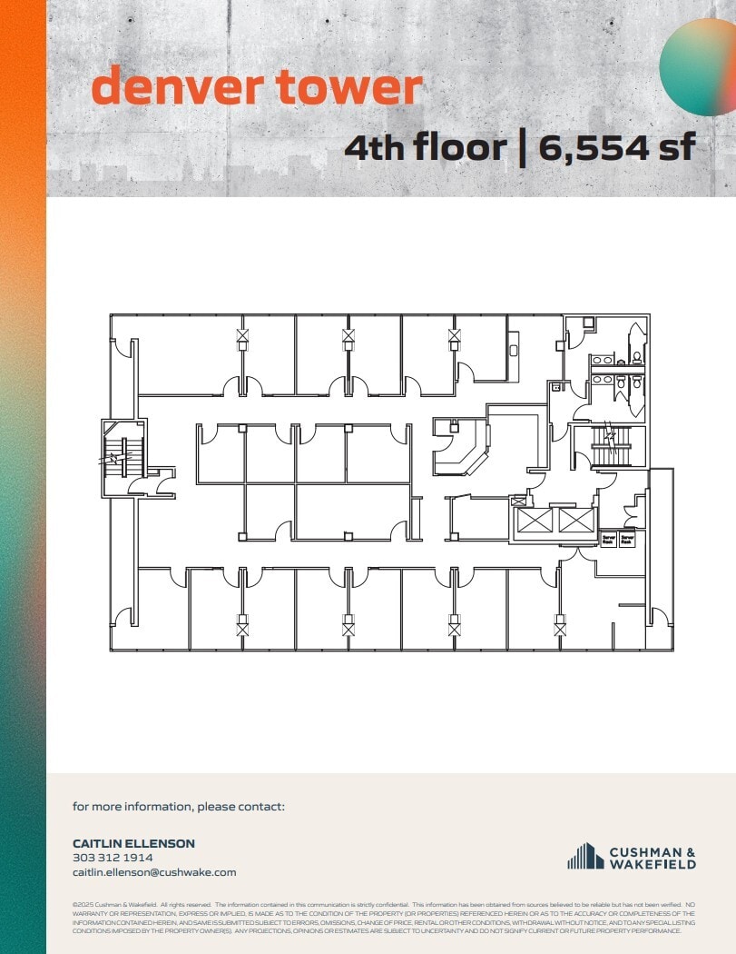 1905 Sherman St, Denver, CO to rent Floor Plan- Image 1 of 1