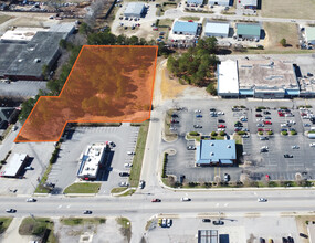 North Raleigh Street, Angier, NC for sale Aerial- Image 1 of 3