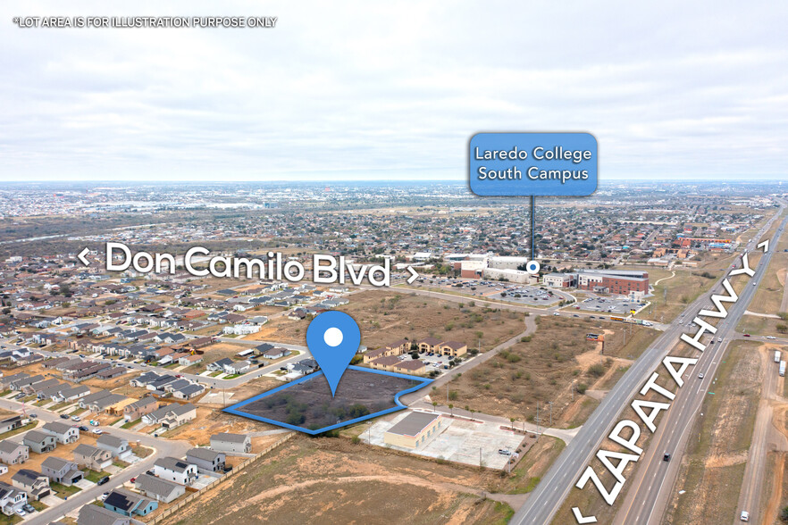 5614 Doc Sigi Perez Loop, Laredo, TX for sale - Aerial - Image 2 of 15